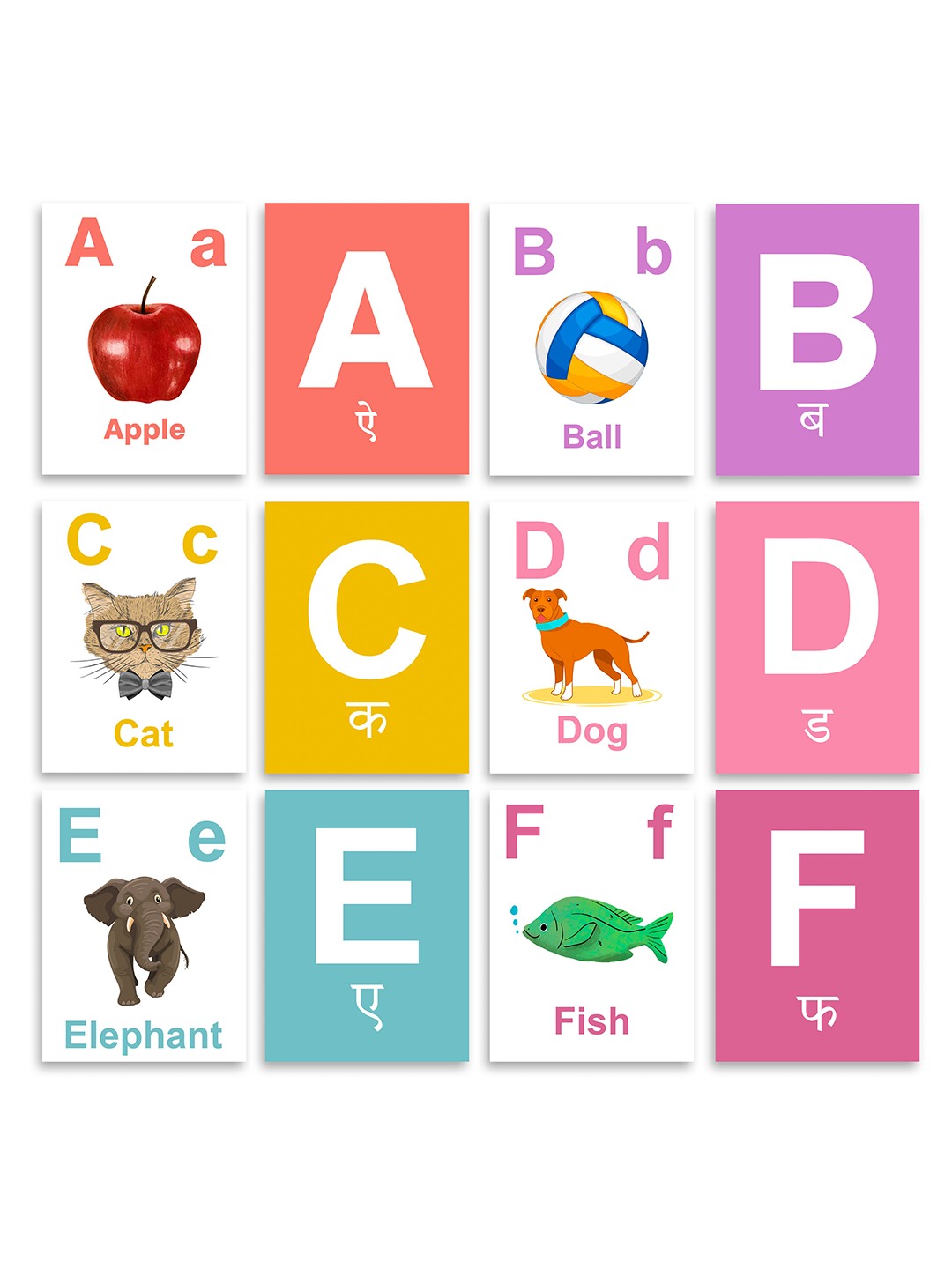 Baby's First Alphabets Flash Cards