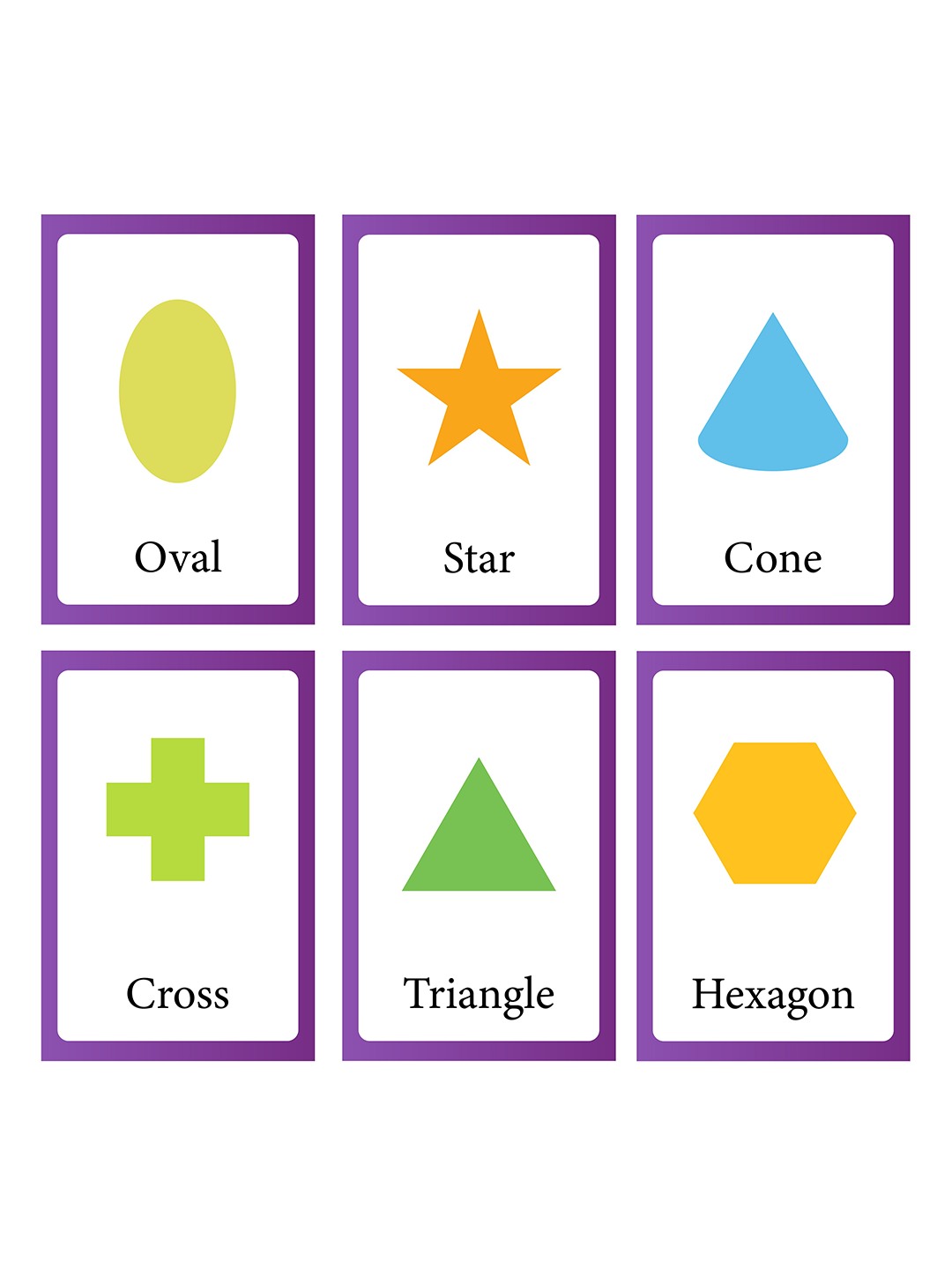 Baby's First Shape Flash Cards