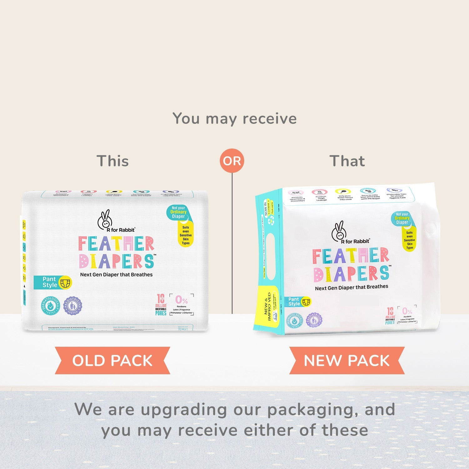 Feather Diapersn Pant Style Xl 46 Pcs – Next Gen Baby Diapers That Breathes, Dermatologically Tested