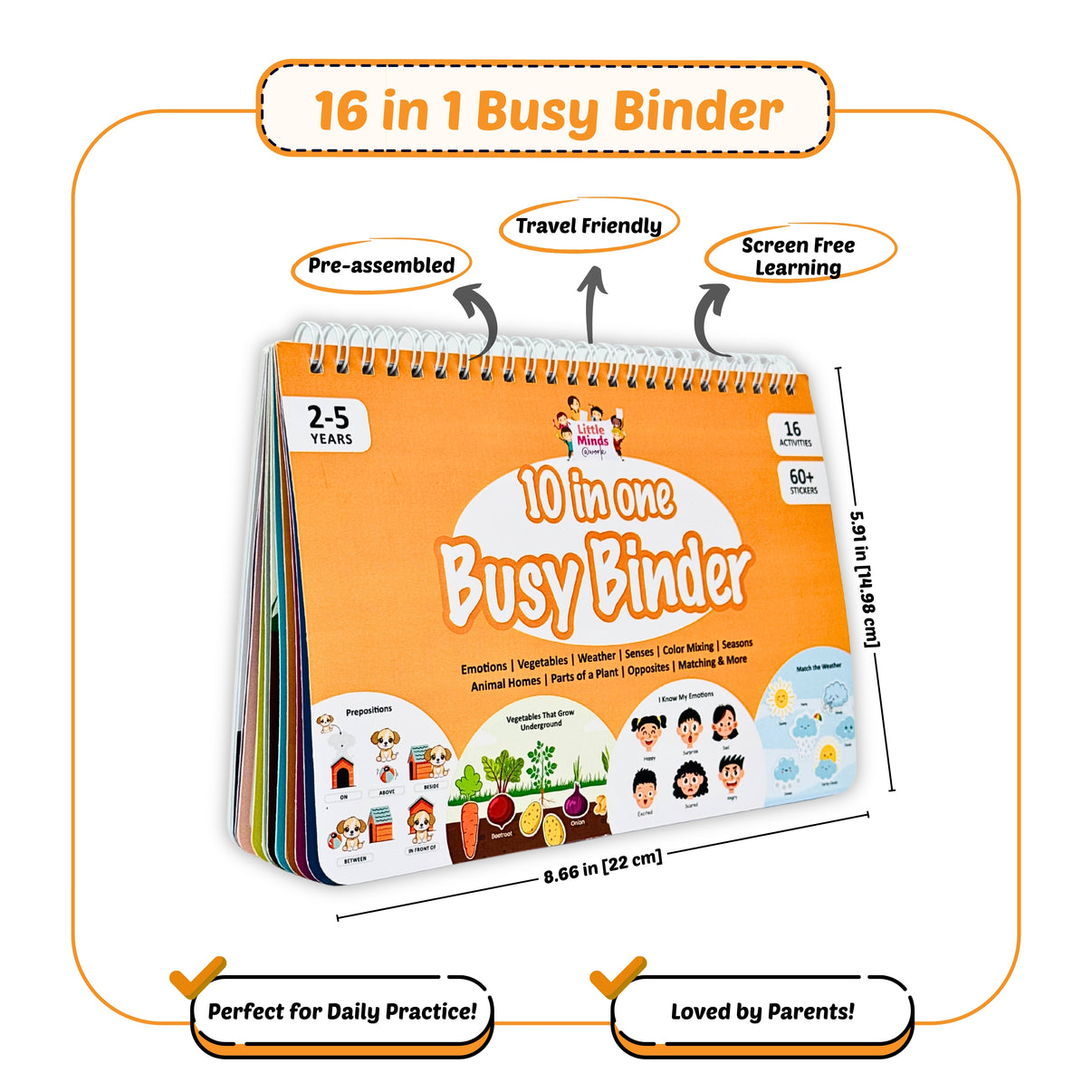 16-in-1 Busy Binder