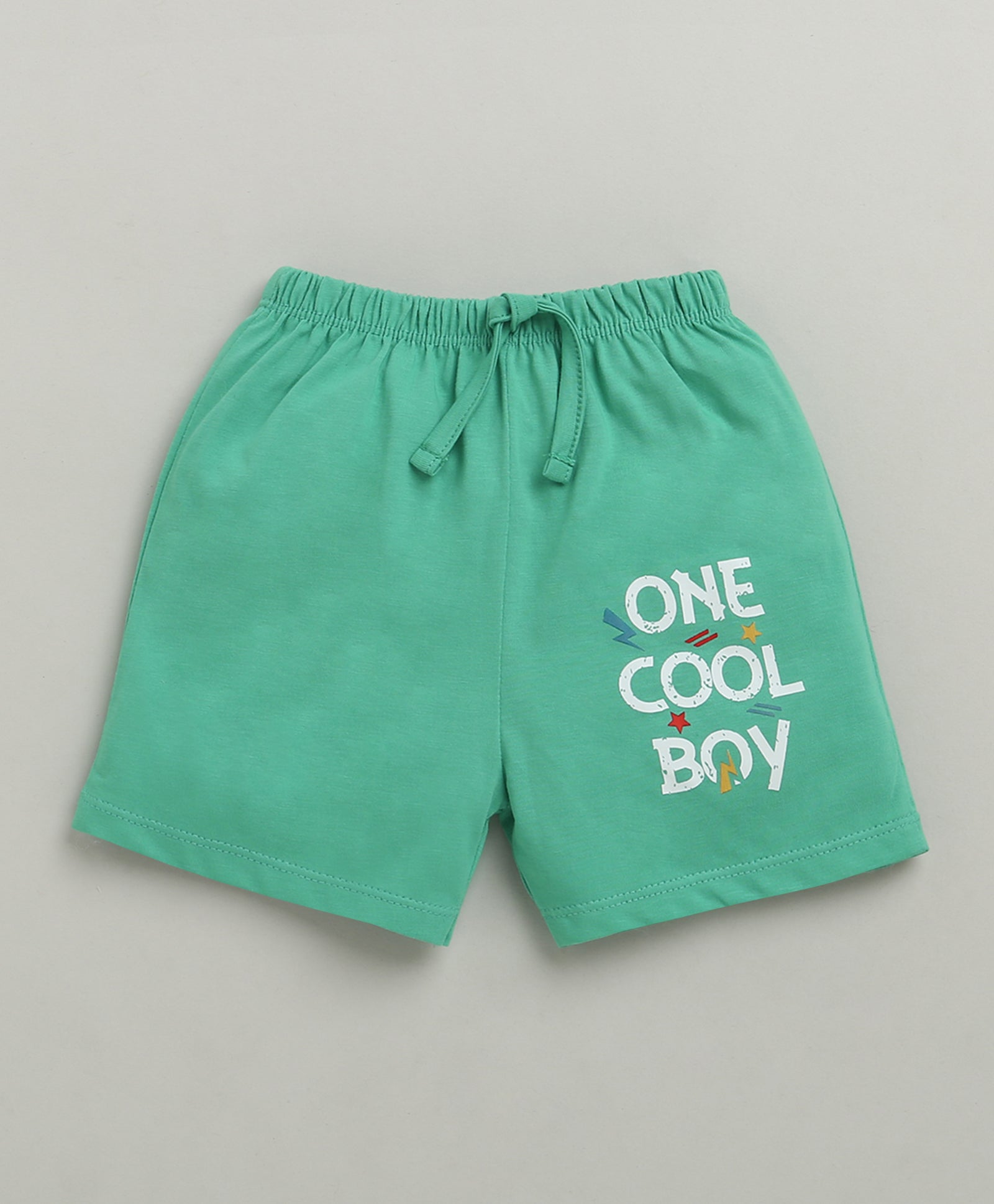 Green & Yellow Boys Shorts Pack Of 3