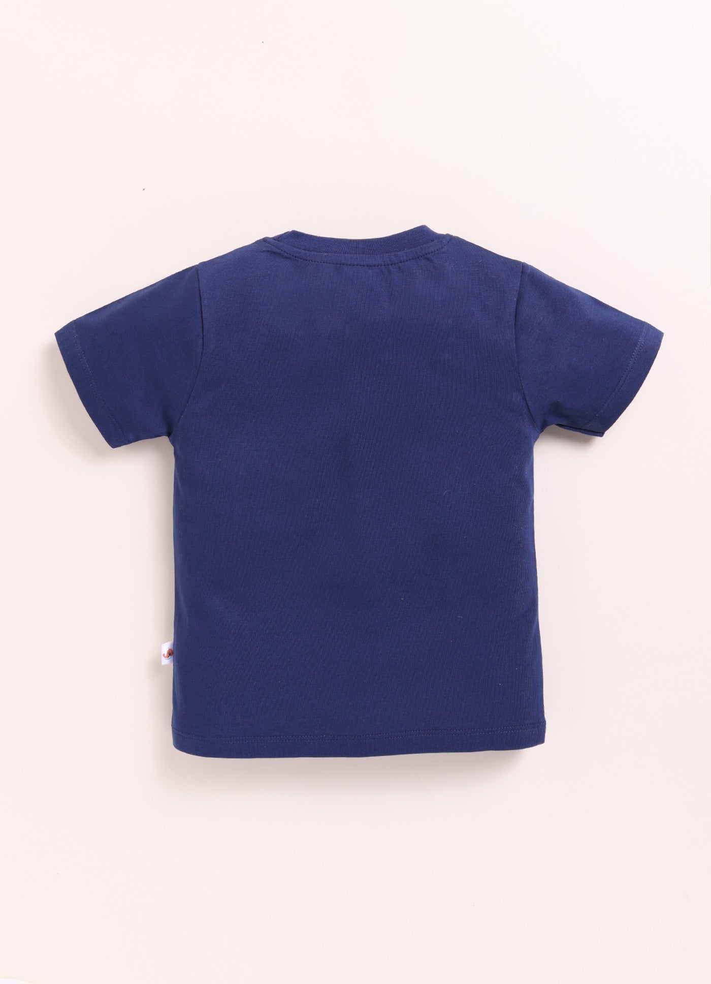 Navy & Red Boys Half Sleeves T-Shirt & Short Set
