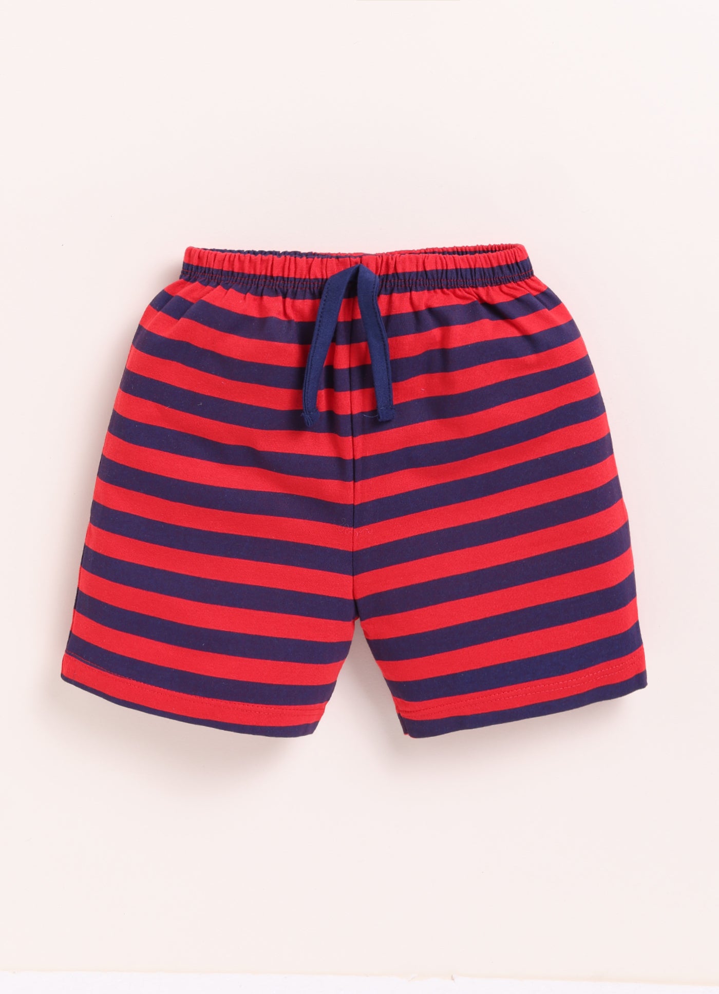 Navy & Red Boys Half Sleeves T-Shirt & Short Set
