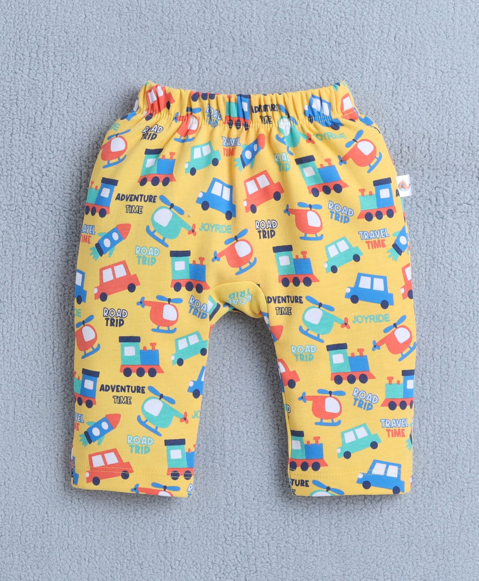 Royal Blue & Yellow Baby Boys Diaper Pants / Leggings / Pyjamas Pack Of 2