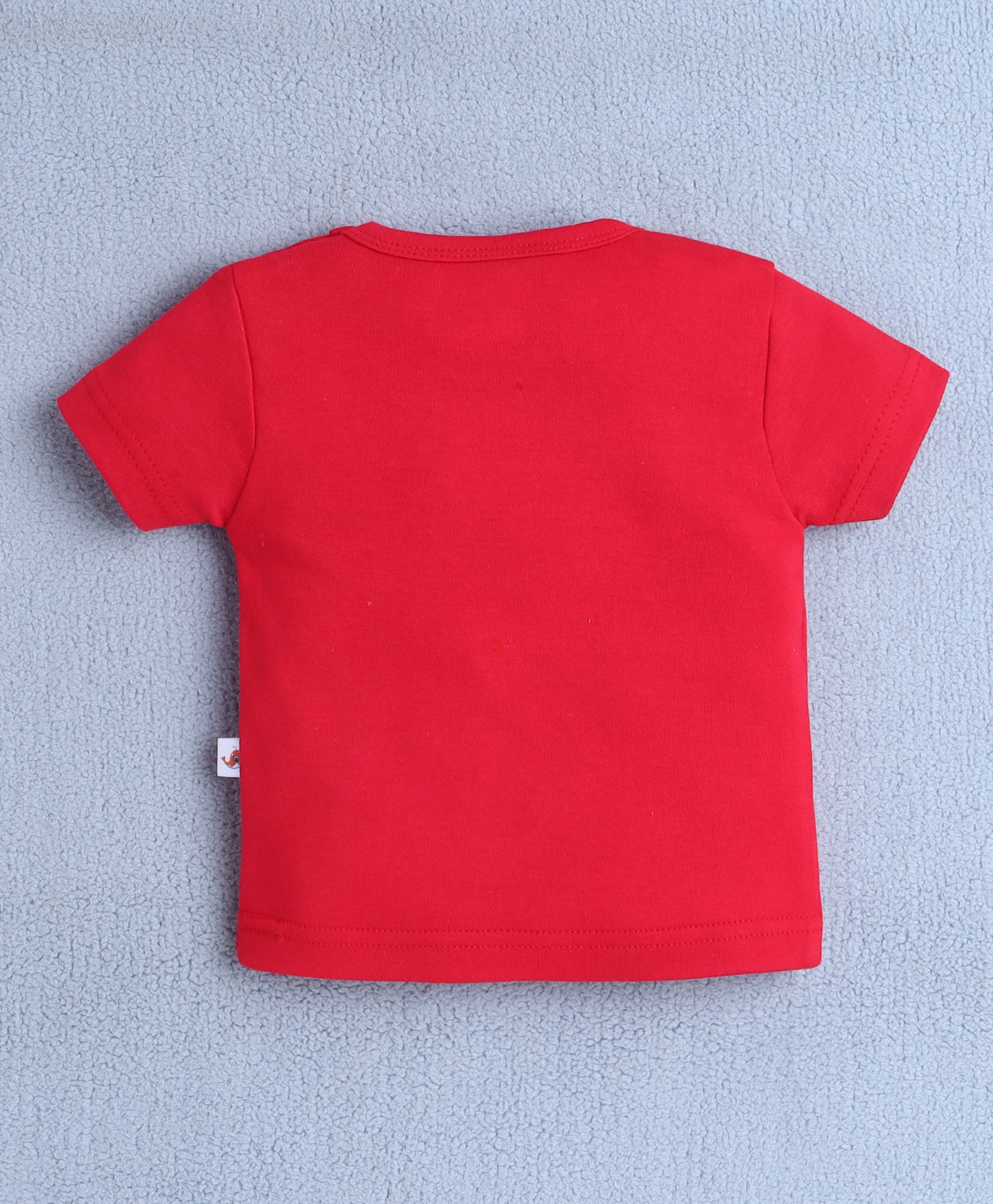 Red Baby Boys Half Sleeves T-Shirt & Short Set
