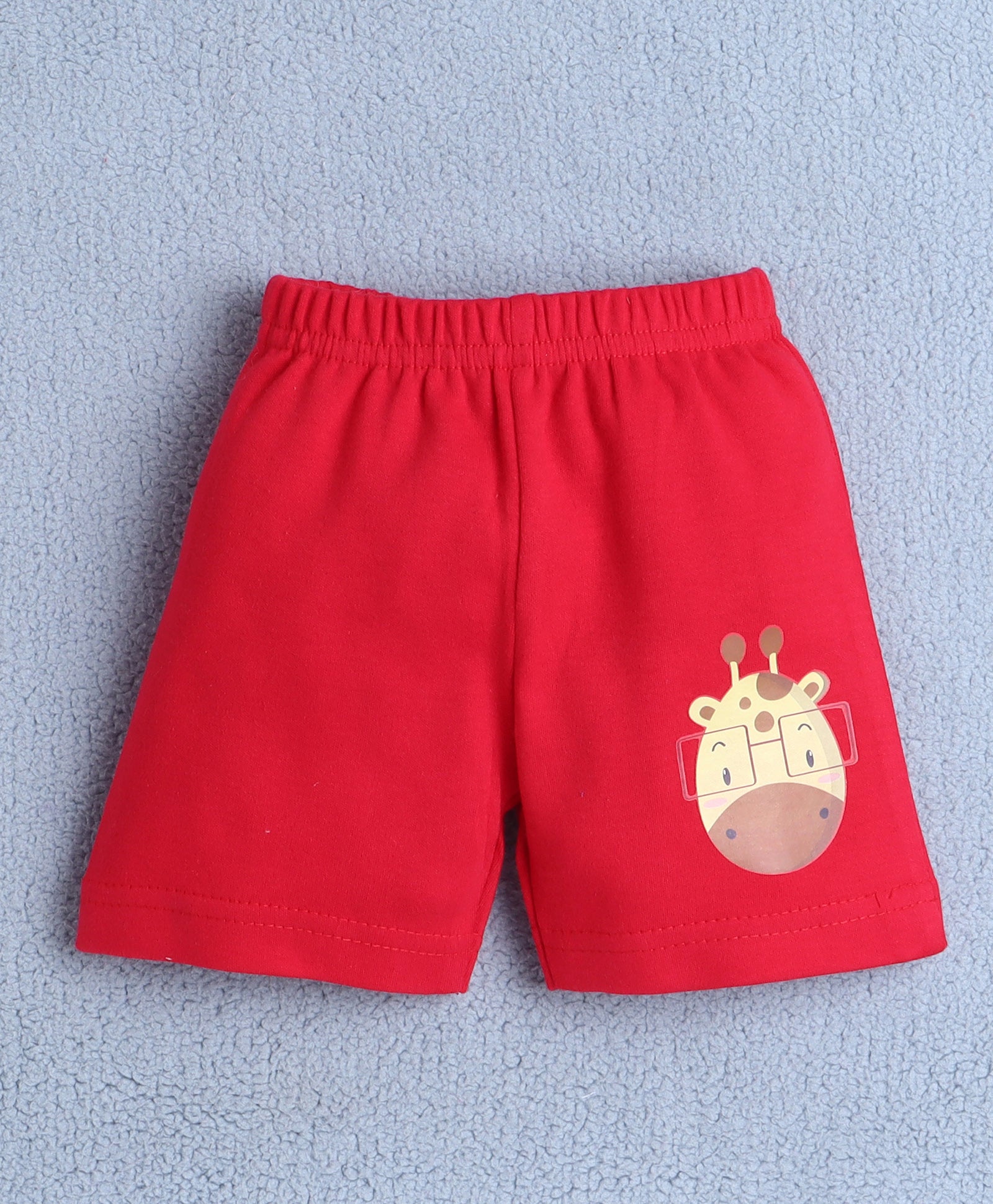 Red Baby Boys Half Sleeves T-Shirt & Short Set