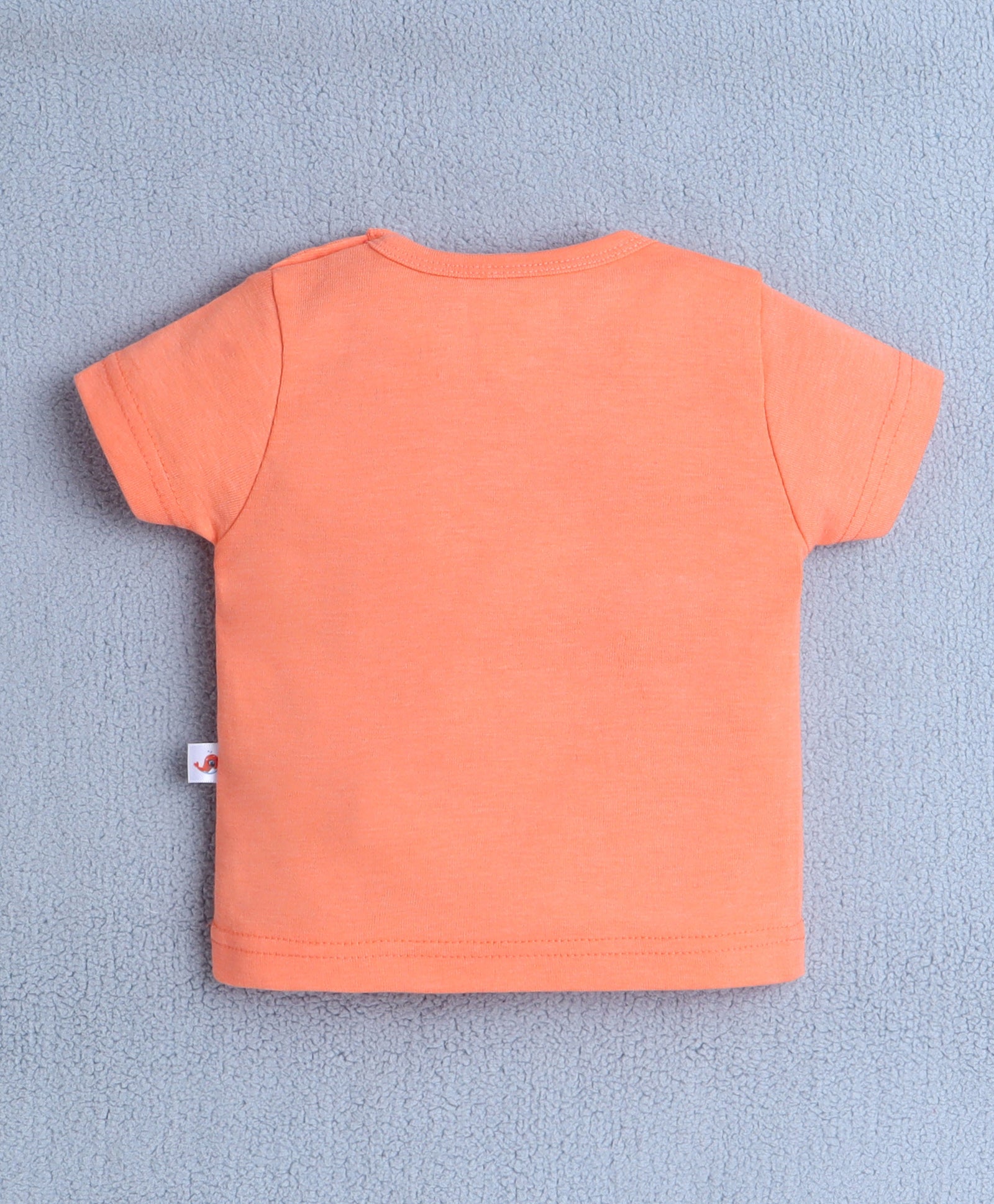 Orange Baby Boys Half Sleeves T-Shirt & Short Set