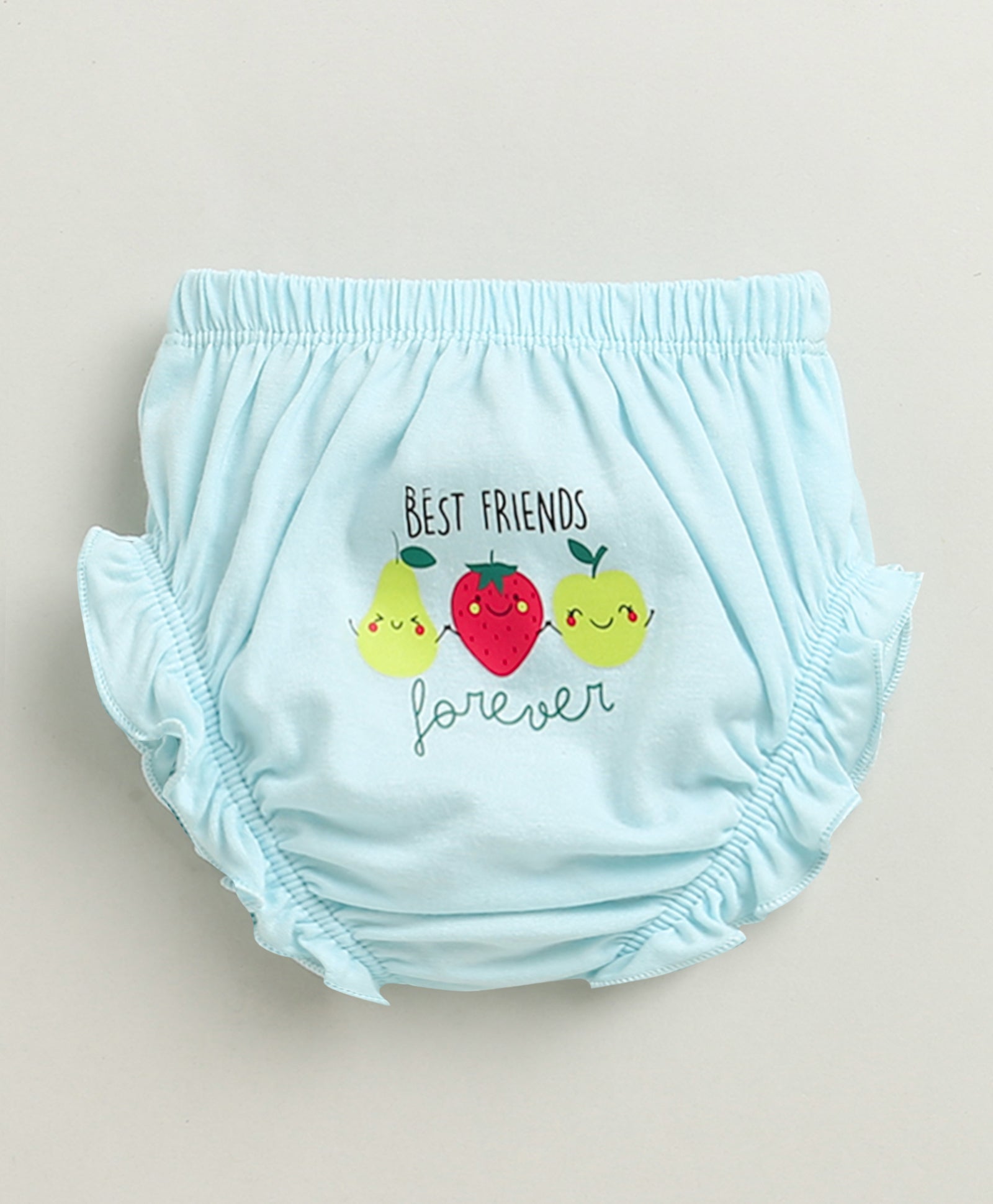 Yellow & Pink Girls Cotton Panties Pack of 3