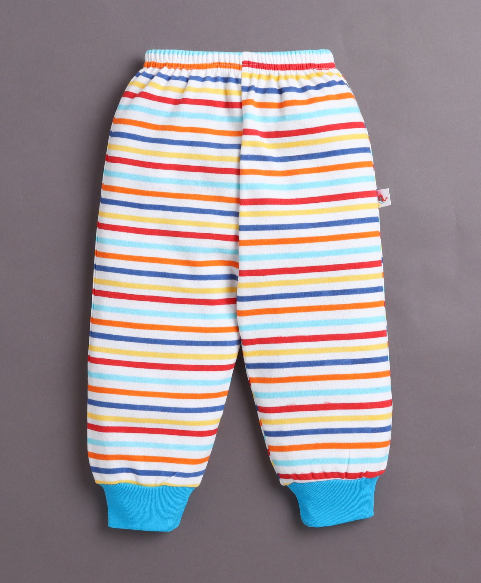 Yellow & Green Full Length Boys Cotton Pyjamas Pack Of 4