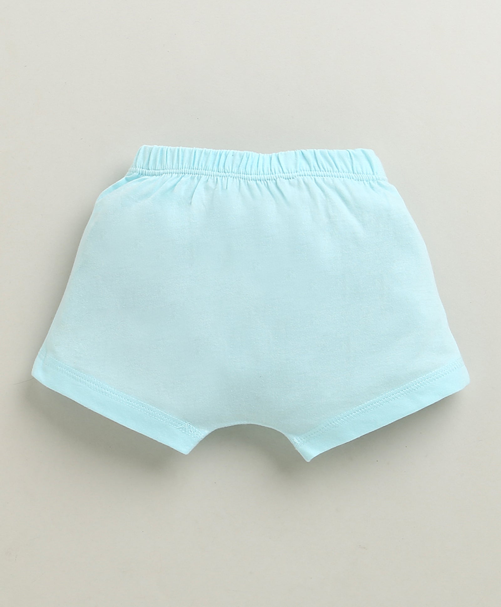 Sky Blue & Yellow Boys Cotton Trunks Pack of 3