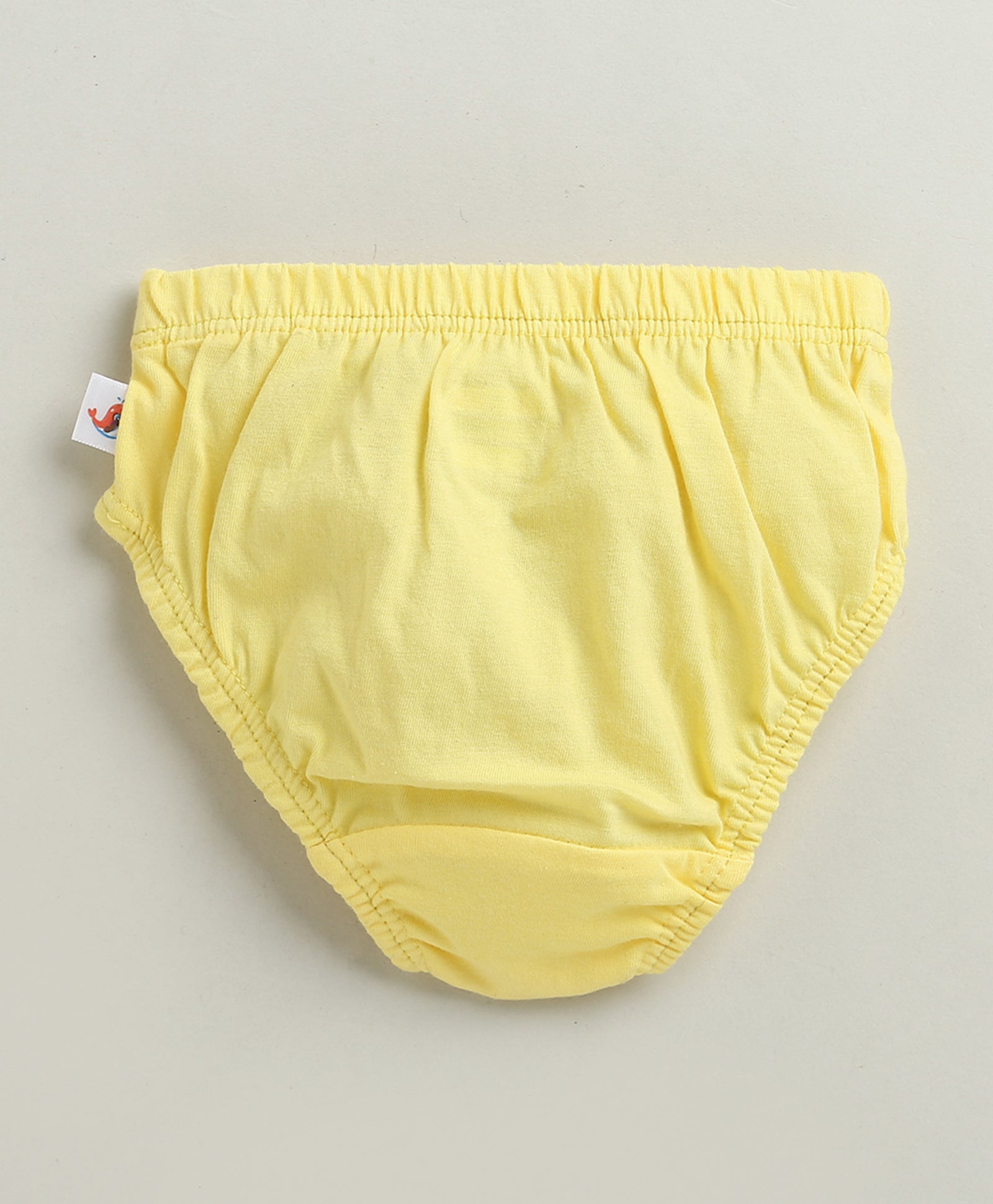 Sky Blue & Yellow Boys Cotton Briefs Pack of 3