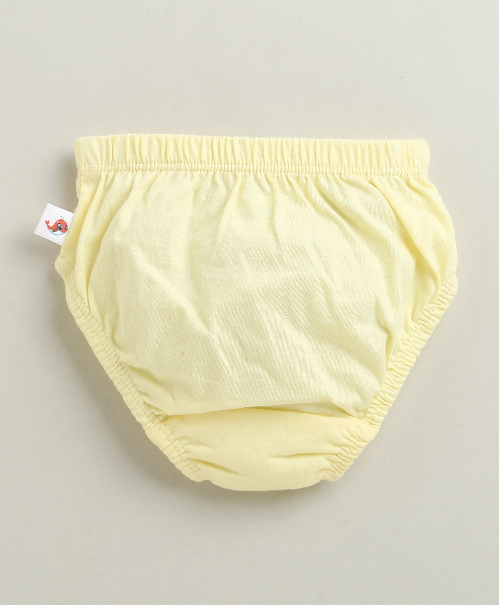 Yellow & Peach Boys Cotton Briefs Pack of 3