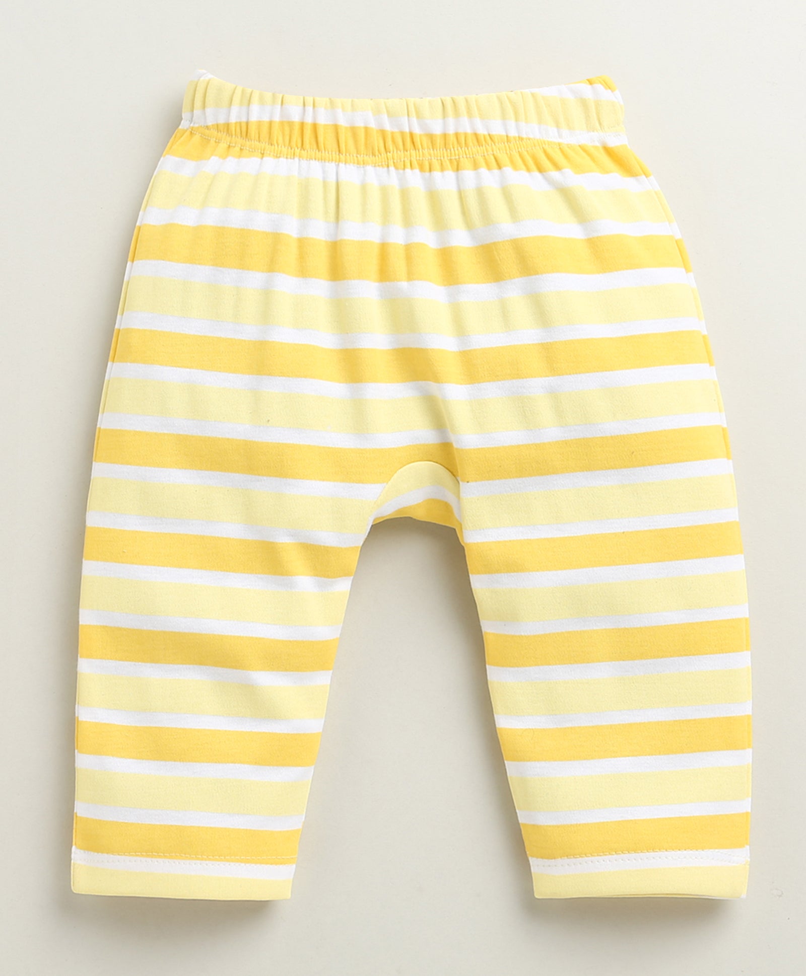 Sky Blue & Yellow Baby Boys Diaper Pants / Leggings / Pyjamas Pack Of 2