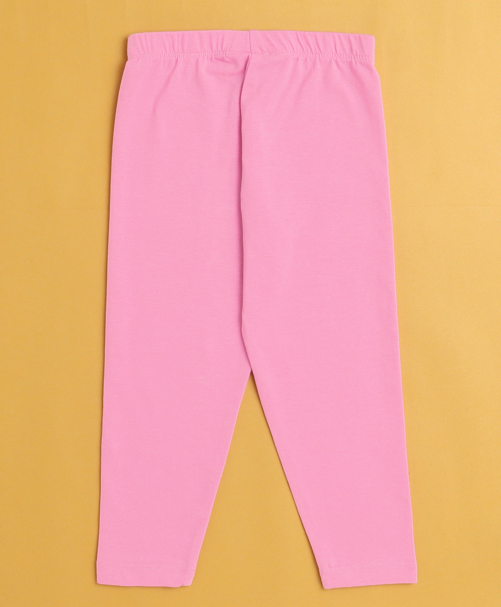 Girls Leggings Pink & White Pack of 2