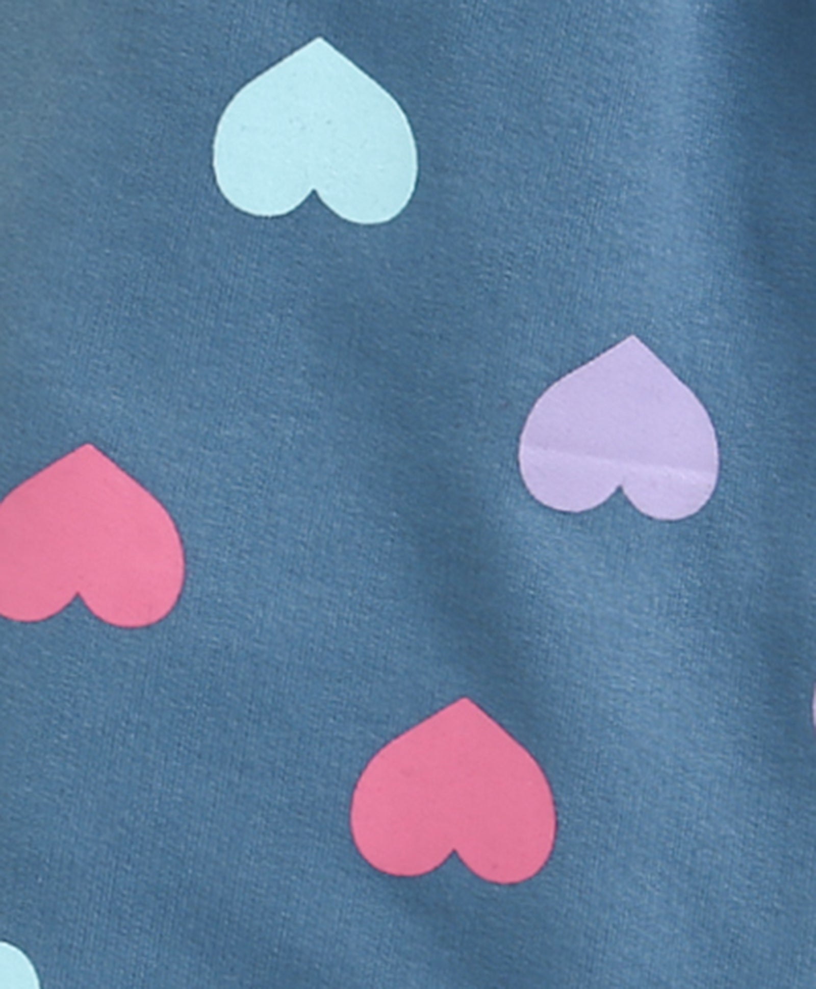 Blue Girls Cotton Jogger