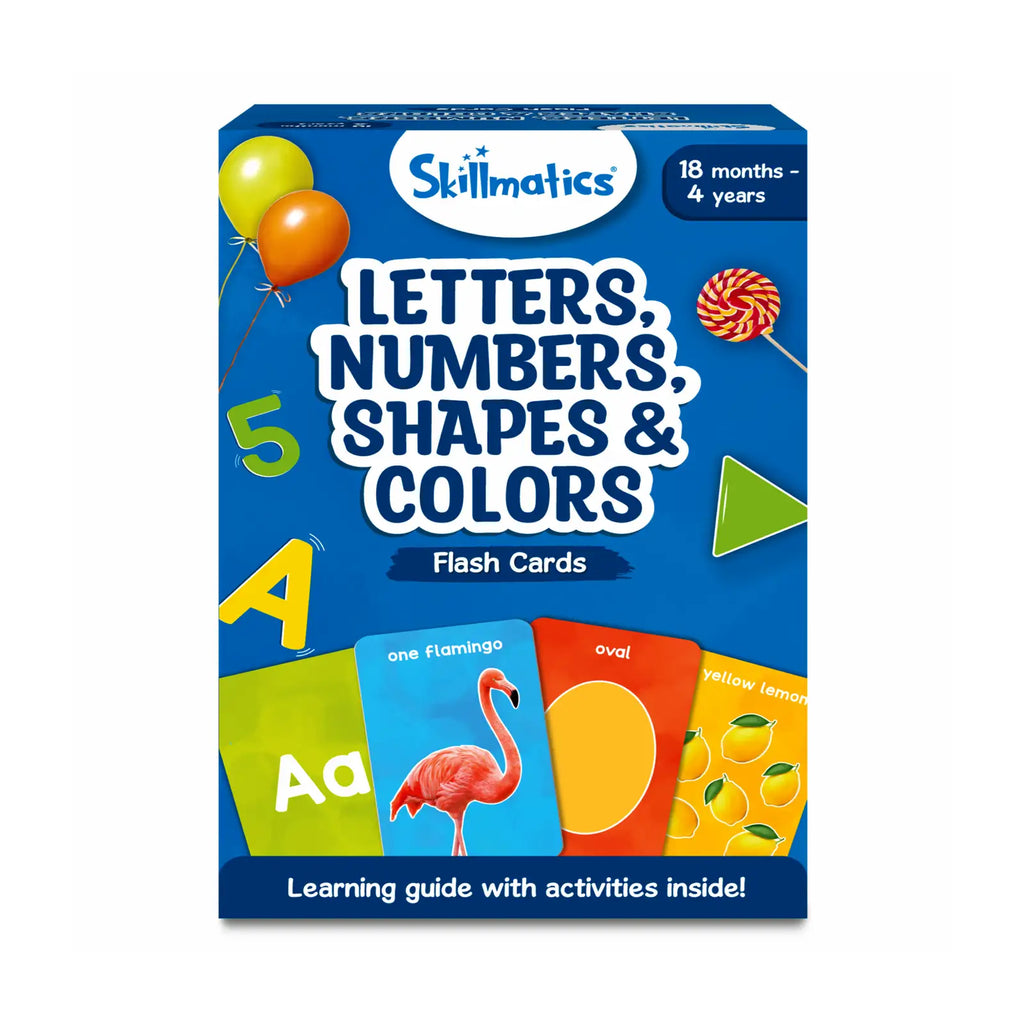 Flash Cards for toddlers: Letters, Numbers, Shapes & Colors