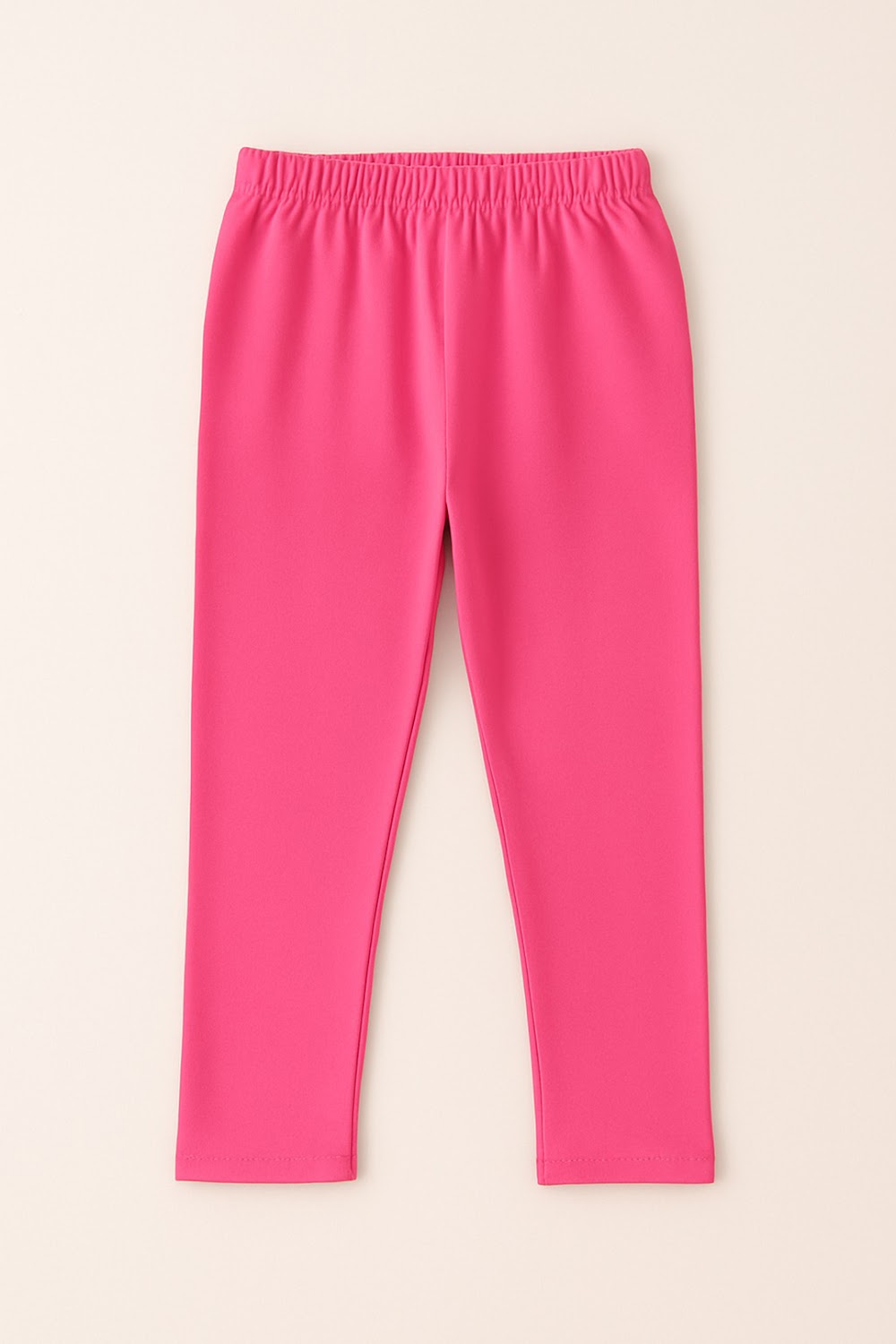 Girls' 3-Pack Solid Leggings (Grey, Pink, Navy)