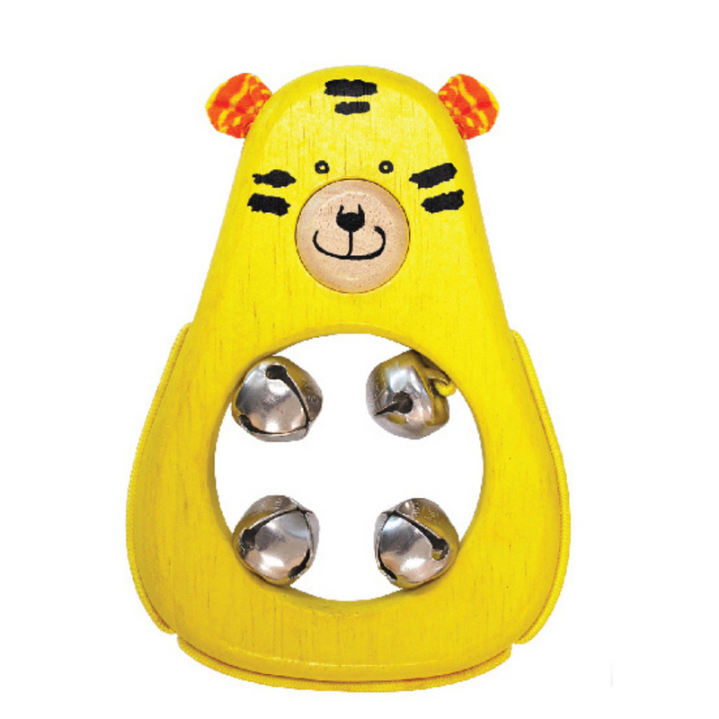Ting-A-Ring Tiger| Bell sound| Made of Rubber wood in Thailand