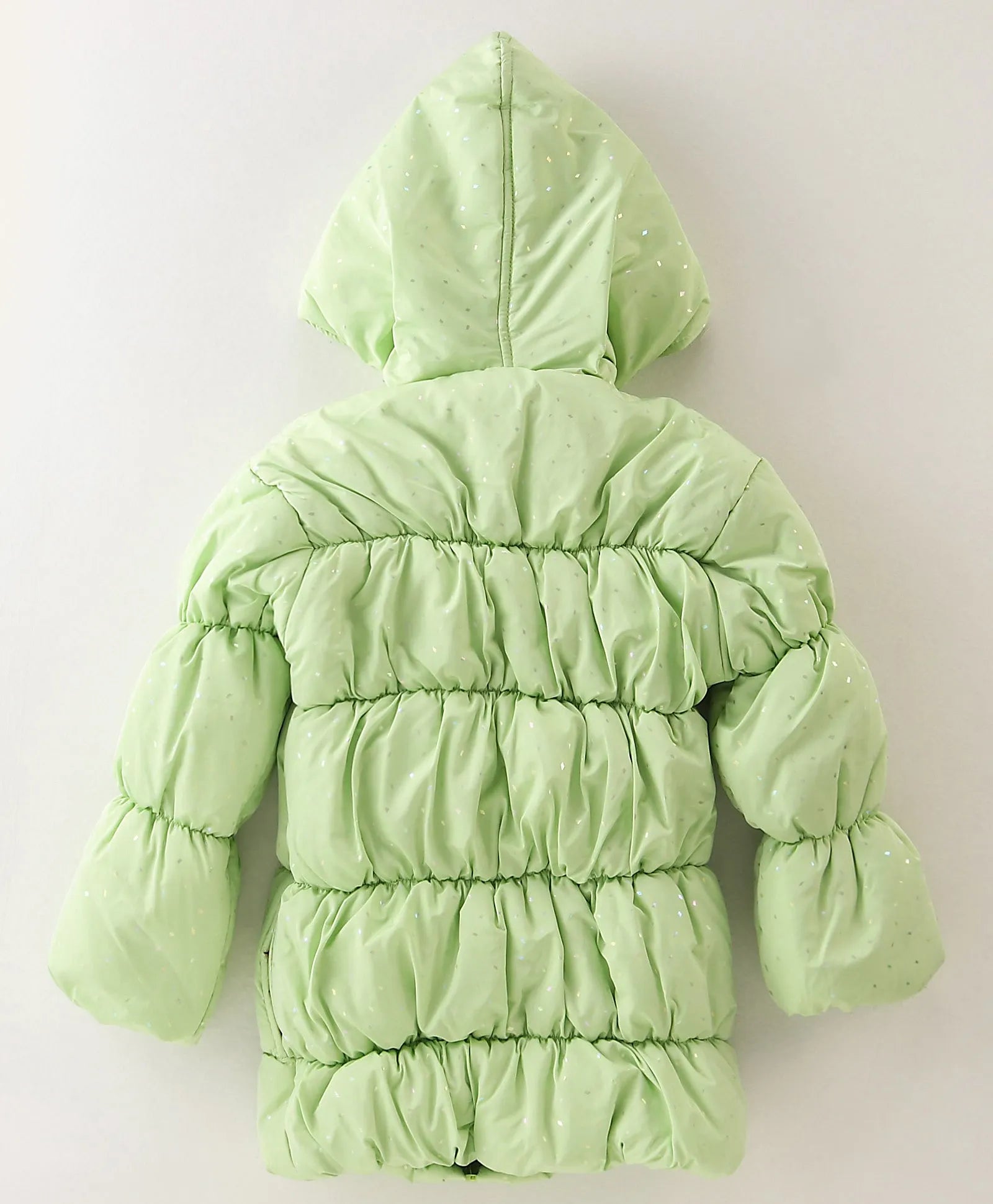 Girls Quilted Jacket Mint Green