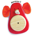 Wooden Toy For Kids: Elly Maracas Rattle Indoor Toy Made in Thailand