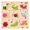 Webby 12 x 12 Insects Wooden Board Puzzle