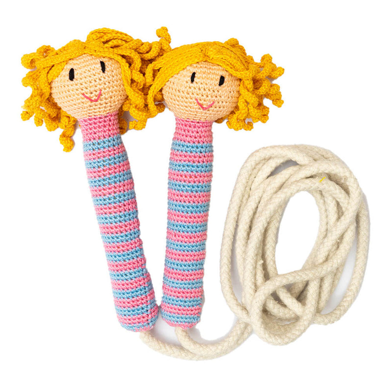 Skipping Rope Golden Hair
