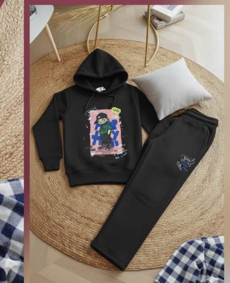 Boys Co-Ord Set with Graphic Print