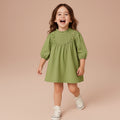 Light Green Ruffled Dress