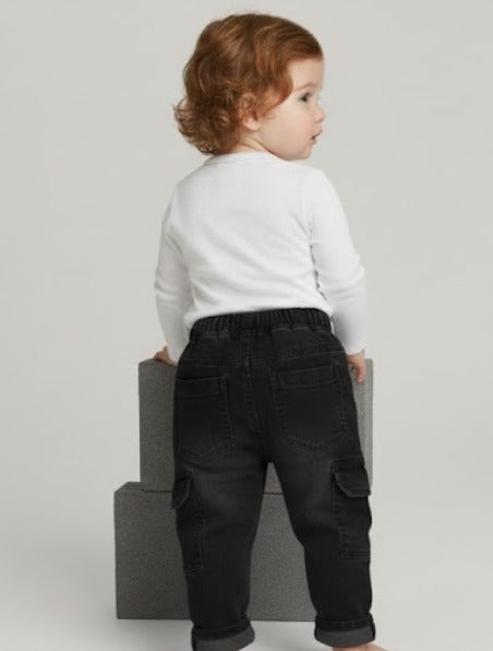 Black Baggy Fit Pants