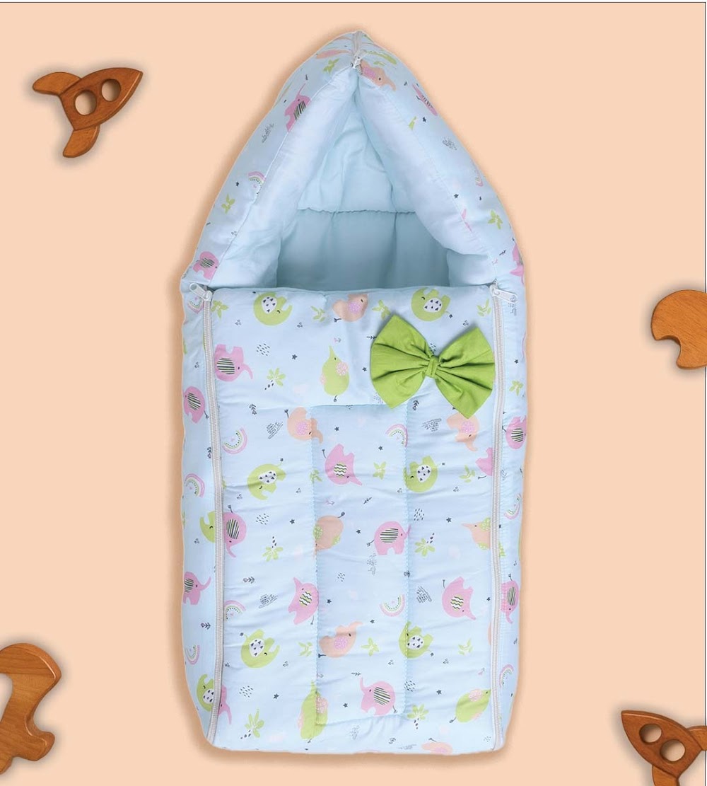 Kids Sleeping Bag Sheep Elephant Design