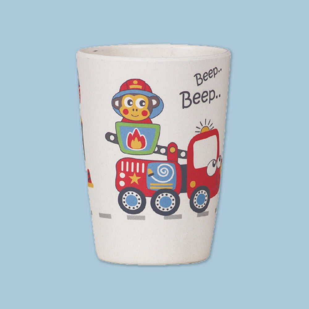 Dinner Set For Babies Fire Themed