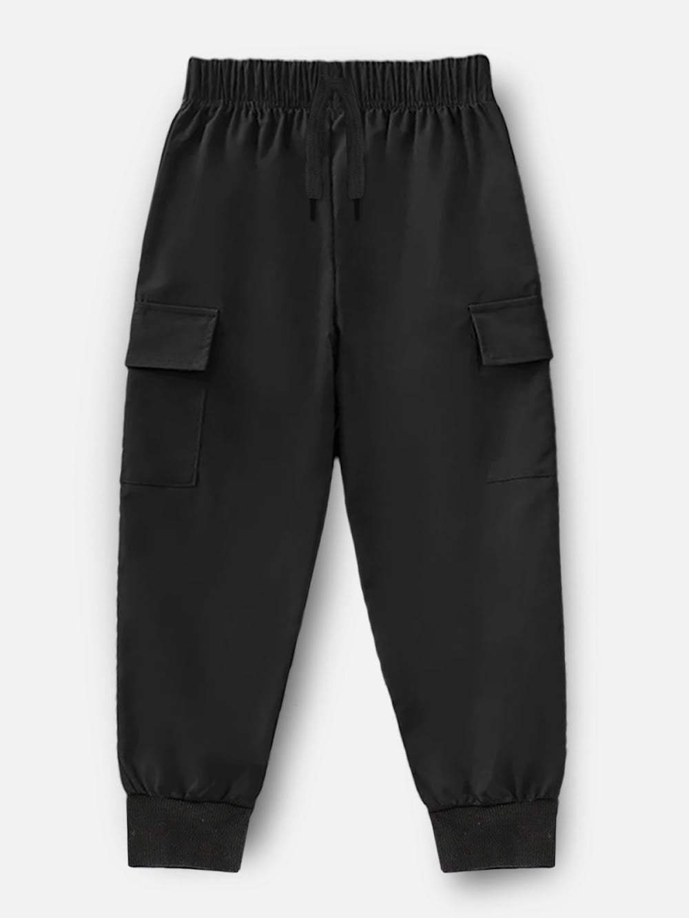 Boys' Essential Cargo Jogger 3-Pack - Navy, Grey, & Black