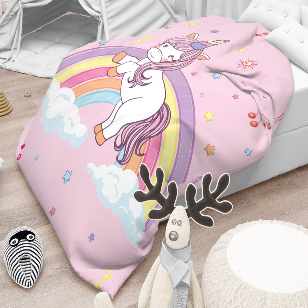 Kids Comforter Unicorn Themed