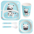 Dinner Set For Babies Zebrathemed
