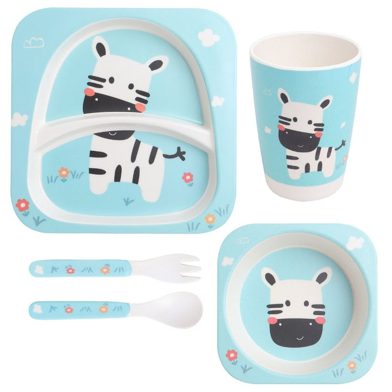 Dinner Set For Babies Zebrathemed
