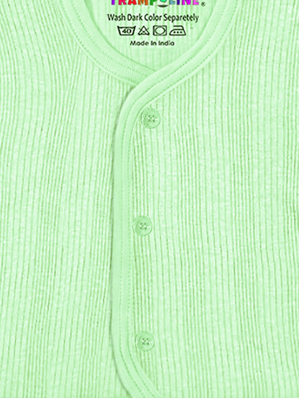 Green Printed Night Suit