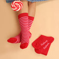 Strawberry Swirl Socks