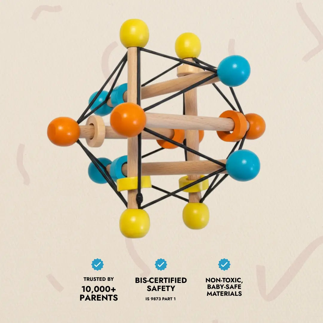 Atom Bell - Tactile Feeling & Gripping Activity Toy