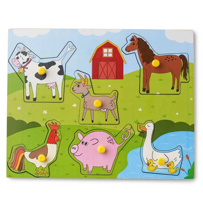Farm Peg Puzzle