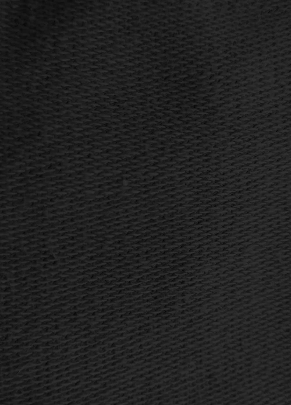 Kids' Solid Black Utility Cargo Trousers