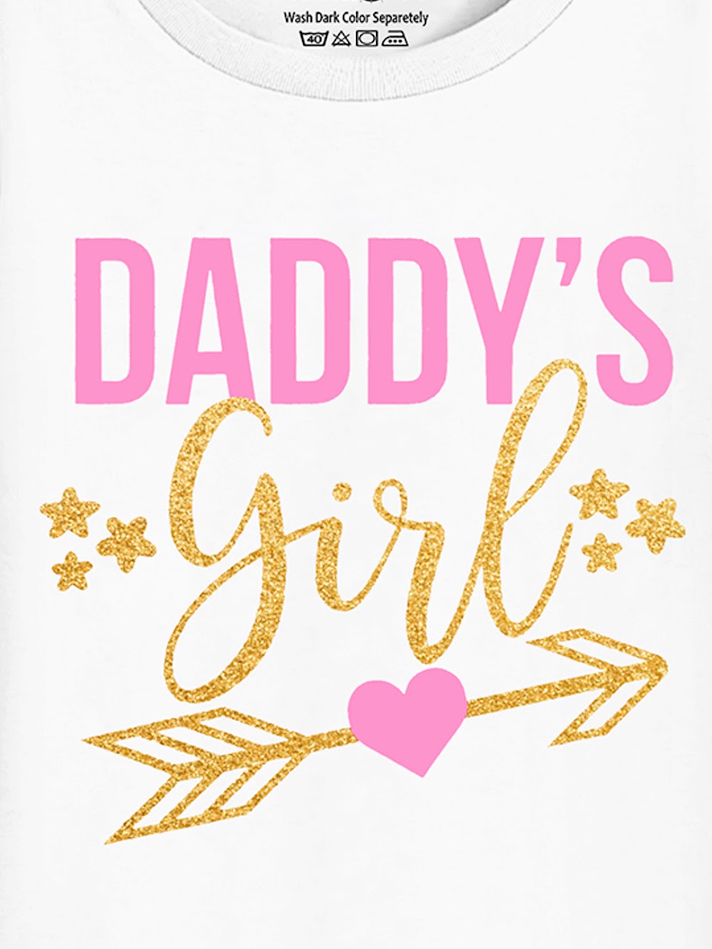 Toddler Girls' 4-Piece "Daddy's Girl" Pajama Set