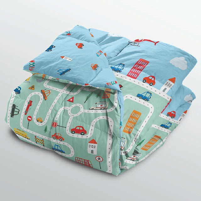 Kids Comforter Roadway Themed