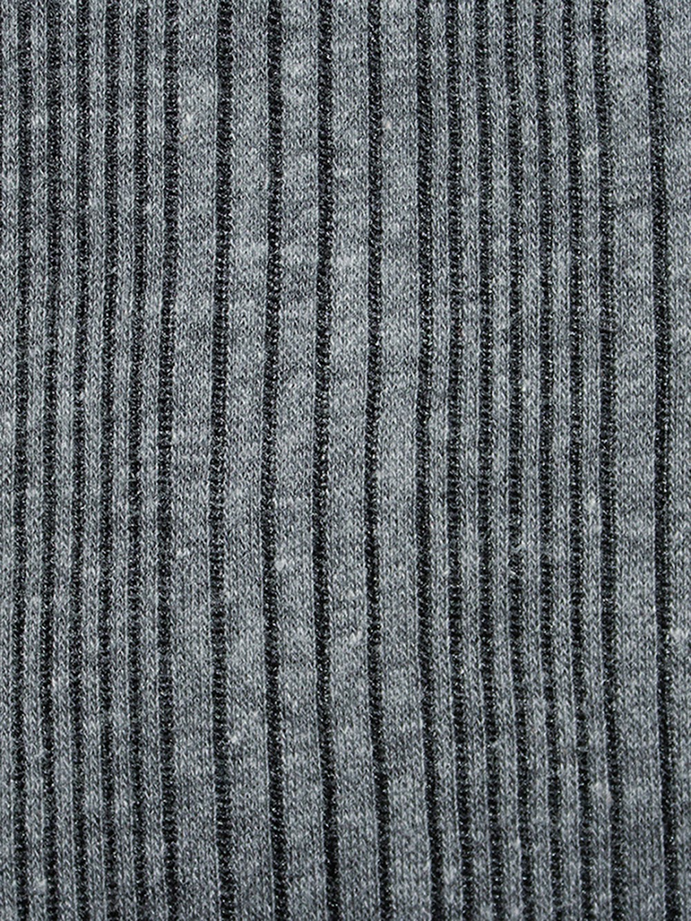 Unisex Charcoal Grey Rib-Knit Thermal Set