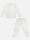 White Cotton Night Set
