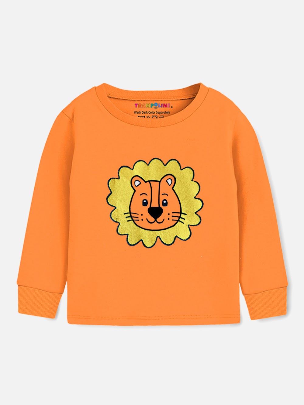 Boys' Orange Lion Graphic Lounge Set