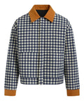 Brown & Gingham Boy'S Jacket
