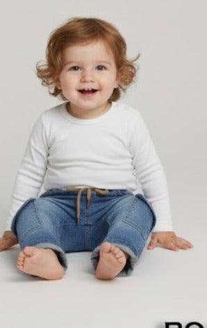 Light Shady Blue Cargo Pants