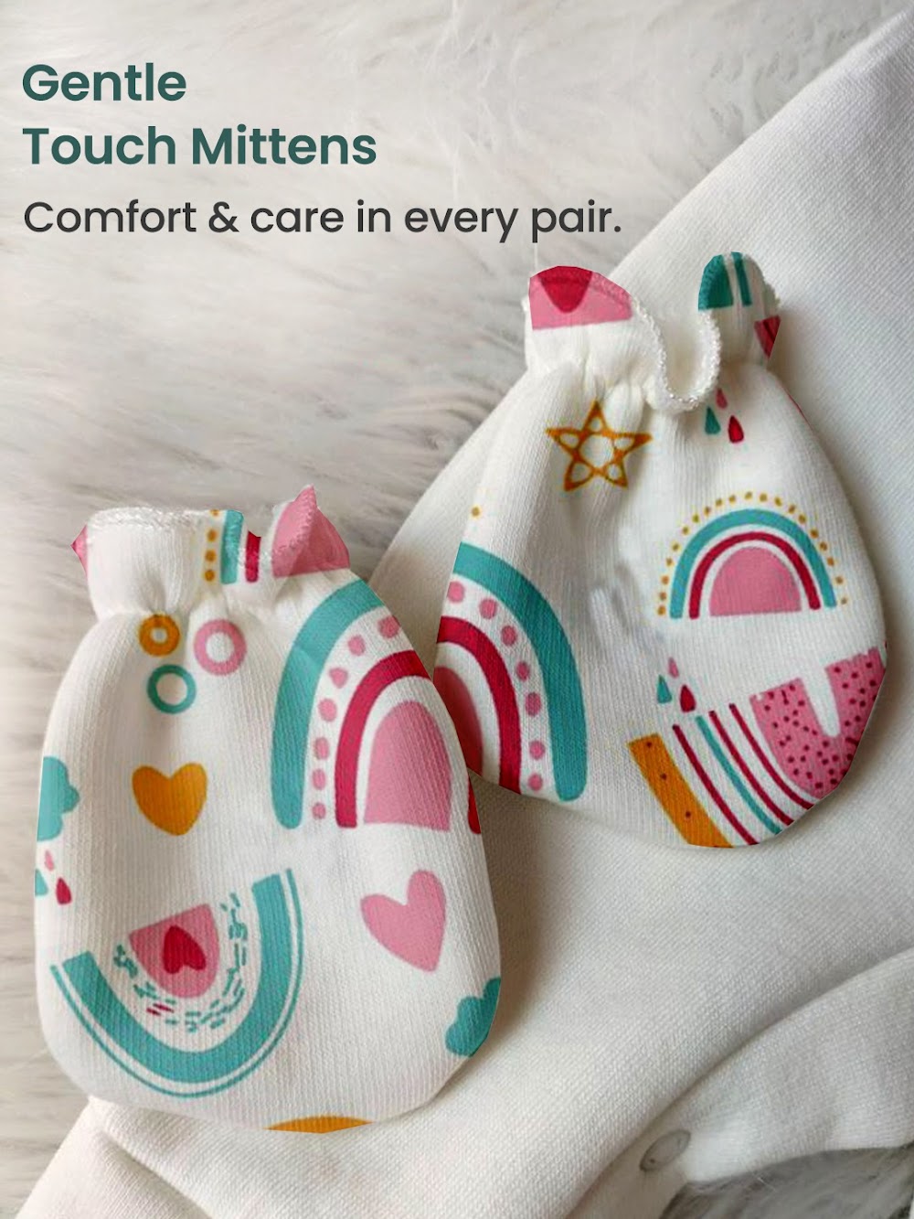 Kids 10 Pcs Hamper Set Rainbow Themed