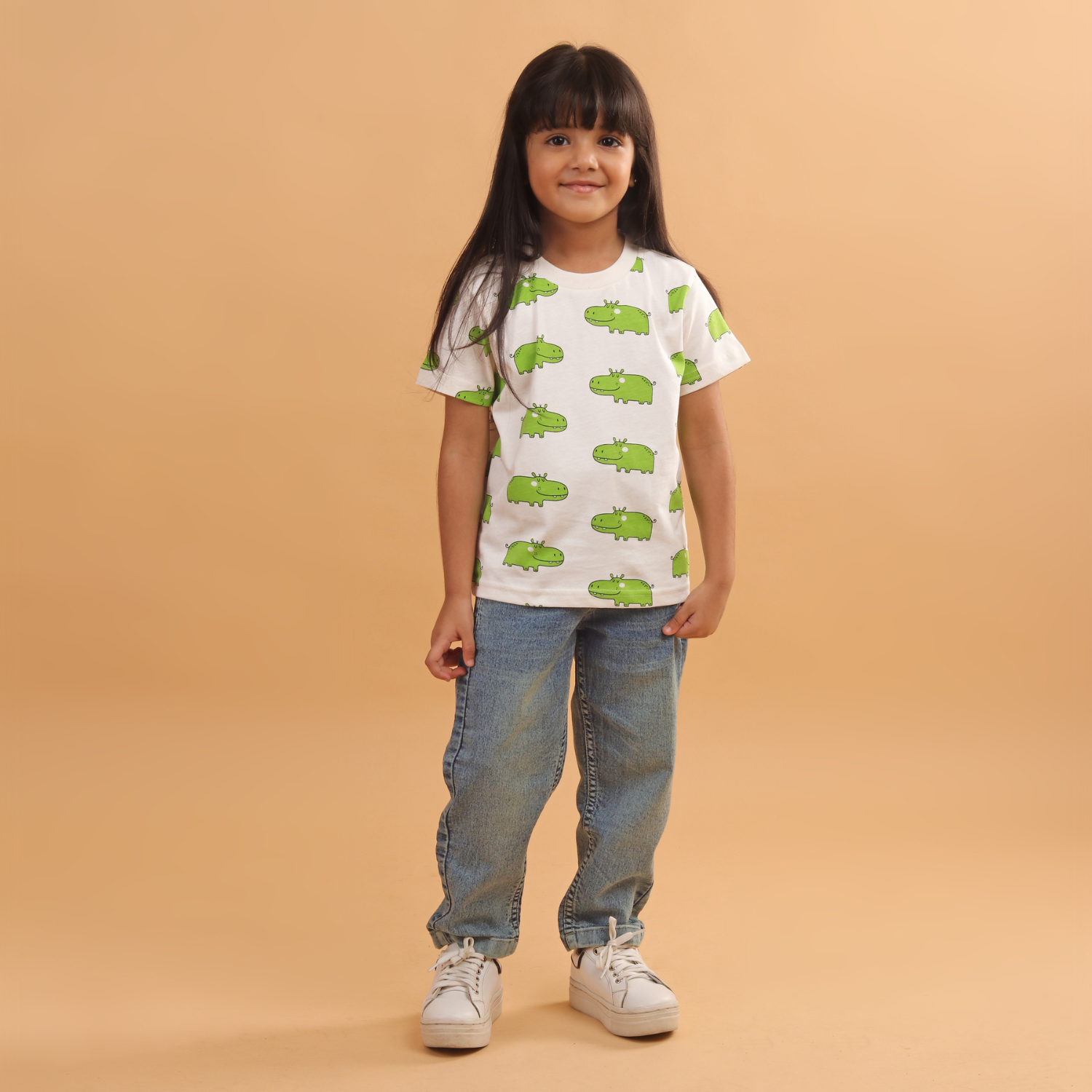 Hippo Unisex Cotton T-shirt