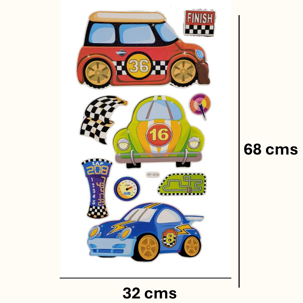 Car stickers| KIDS ROOM WALL DECORS